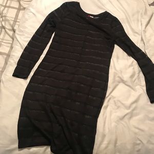 Sheer panel dress 😍